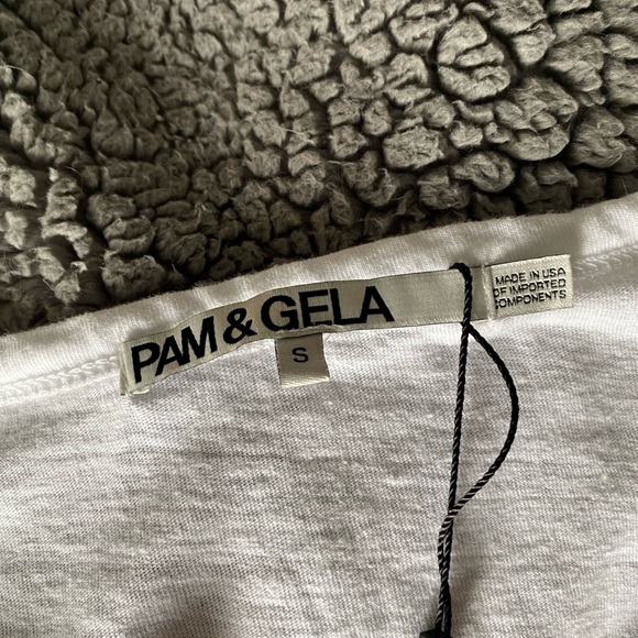 PAM & GELA - Authentic BRAND NEW White Top - Picture 4 of 6